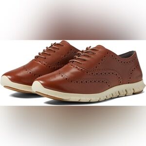 Cole Haan Womens Zerogrand Wing Oxford In Brown Women’s Shoes Size‎ 6 1/2
